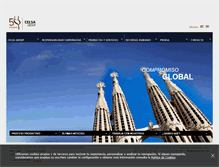 Tablet Screenshot of celsagroup.com